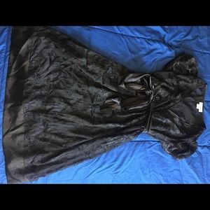 Black motherhood maternity dress